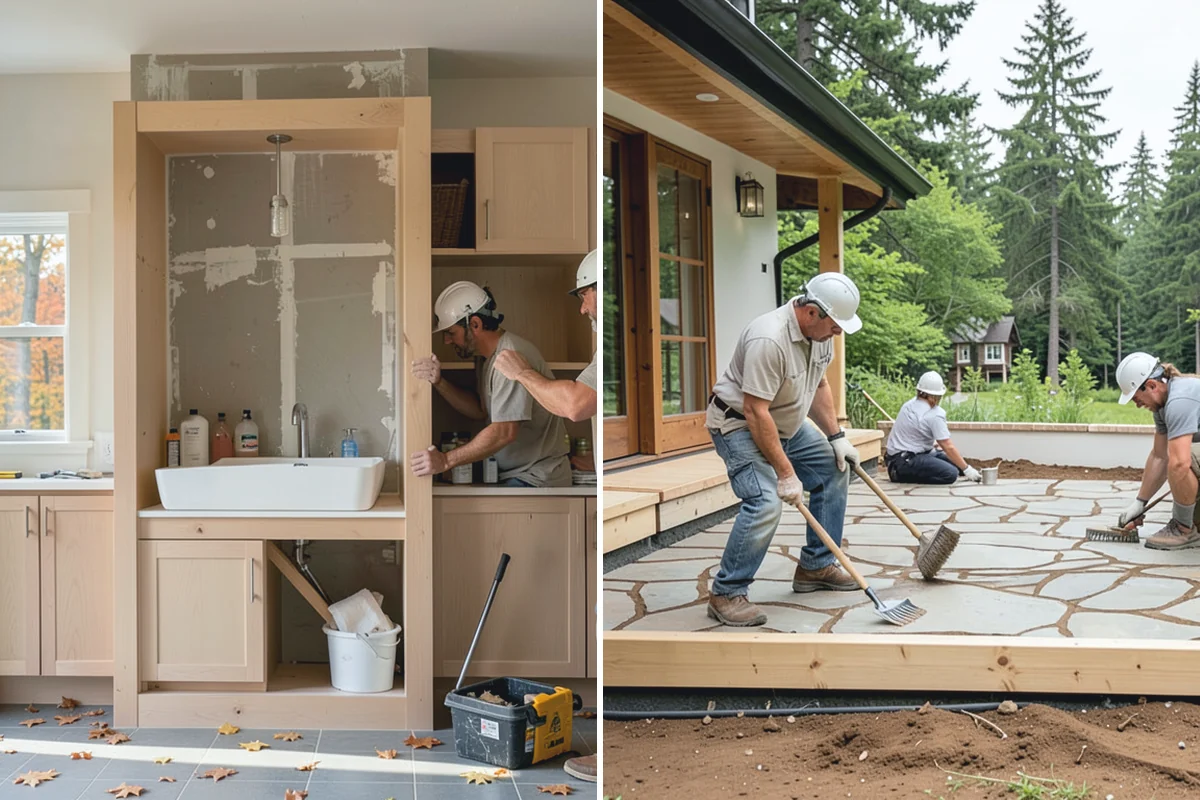 Pole Building Construction in Renton, King County, WA - Design the building size and door layout
