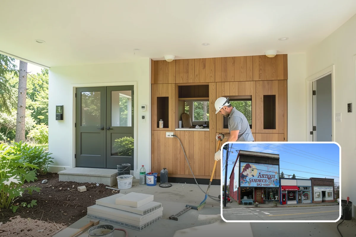 Pole Building Construction in Ruston, Pierce County, WA - Lower cost than conventional framing