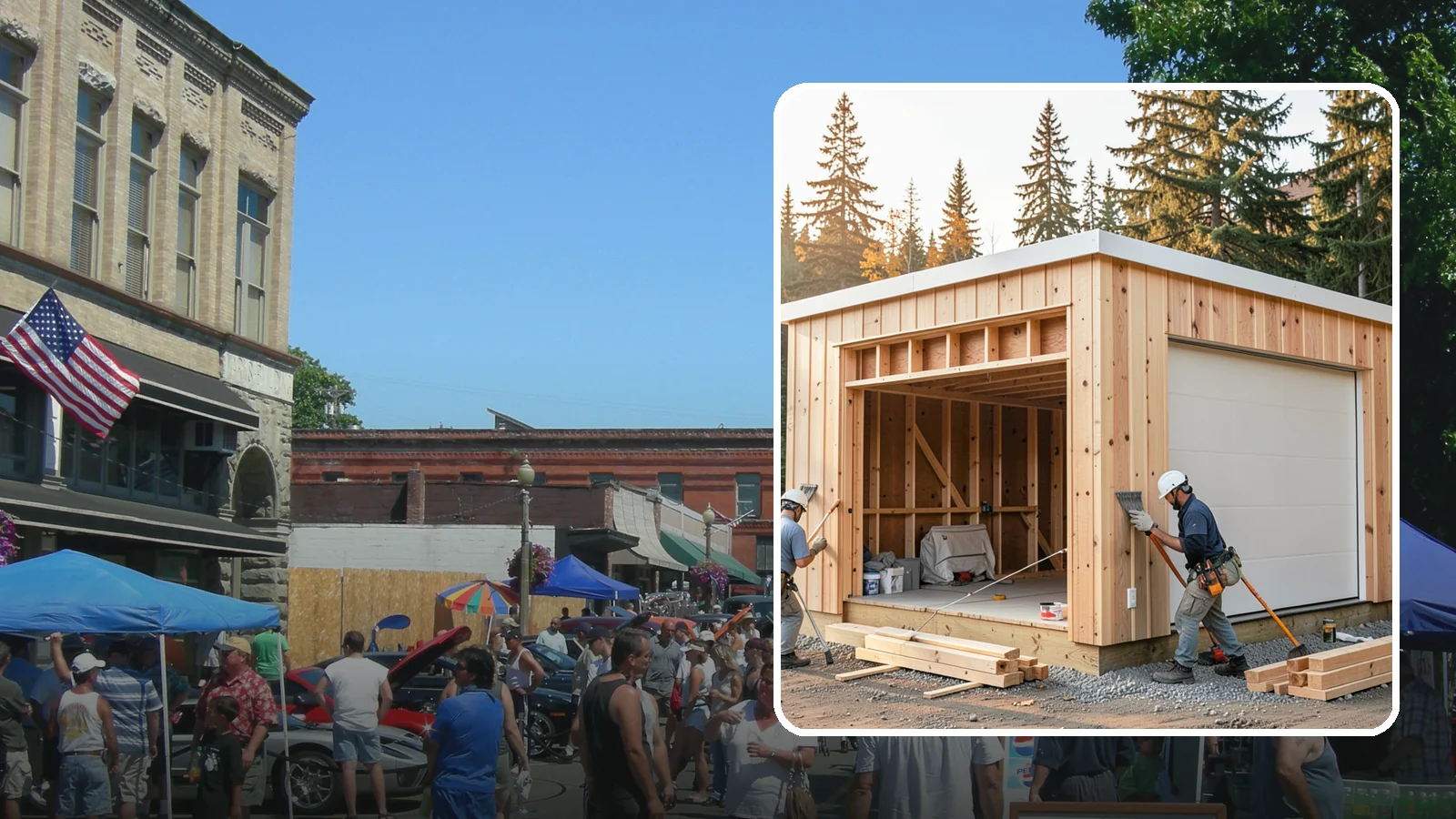 Pole Building Construction in Snohomish, Snohomish County, WA - Cost-effective post-frame buildings for shops, storage, garages, or agriculture.