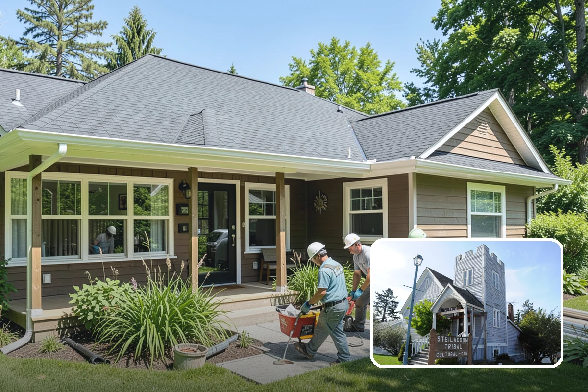 Pole Building Construction in Steilacoom, Pierce County, WA - Lower cost than conventional framing