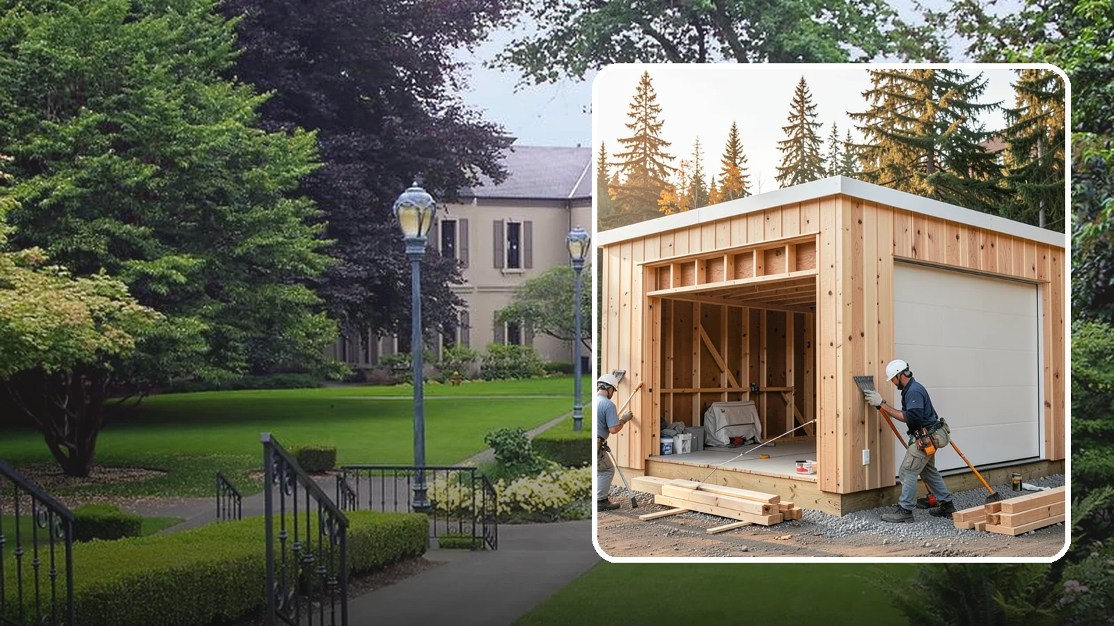 Pole Building Construction in Woodinville, King County, WA - Cost-effective post-frame buildings for shops, storage, garages, or agriculture.