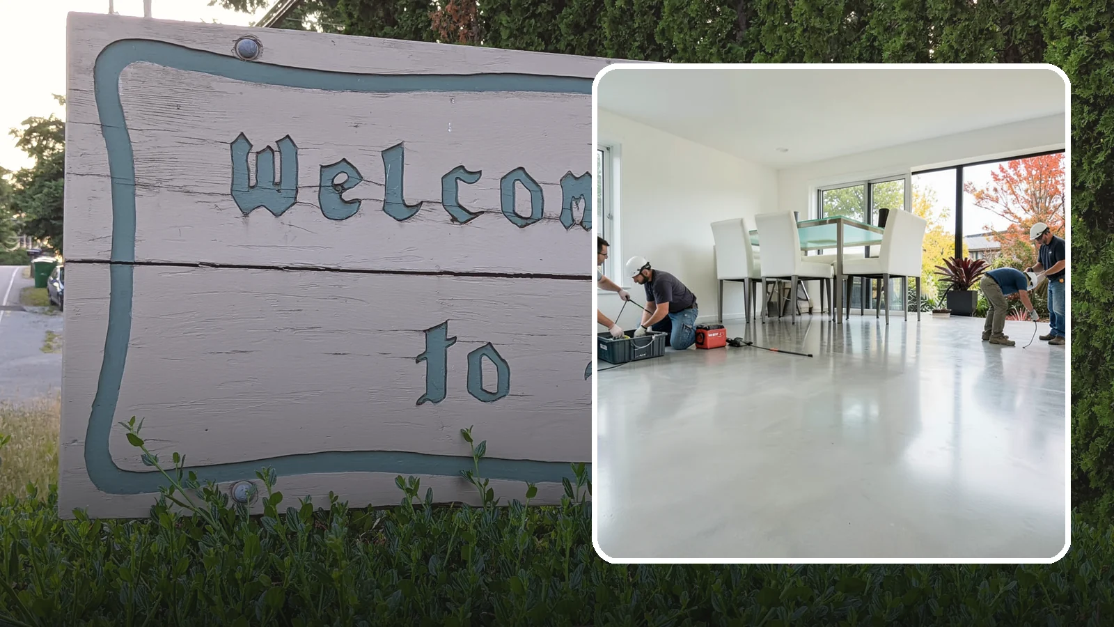 Polished Concrete Flooring in Brier, Snohomish County, WA - Polished concrete flooring that turns a plain slab into a sleek, low-maintenance, modern surface.