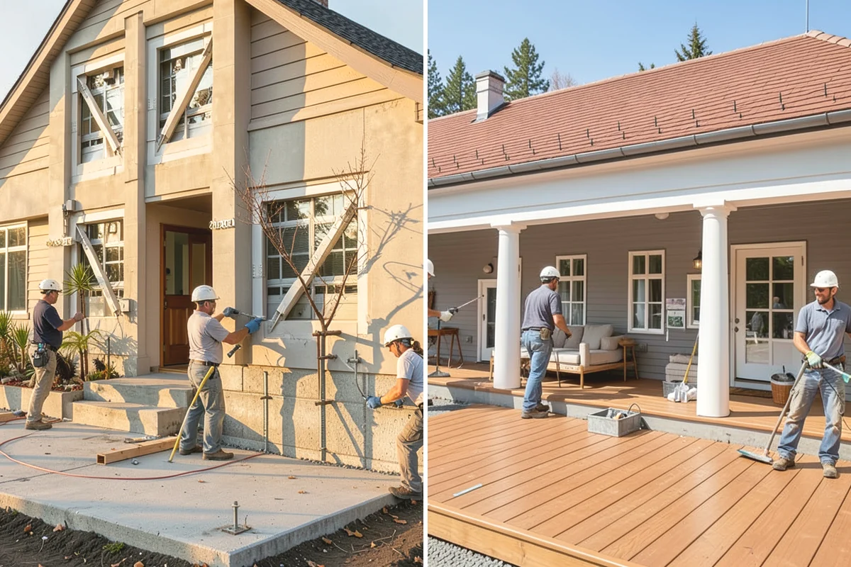Polished Concrete Flooring in Carnation, King County, WA - Repair cracks and prep the slab