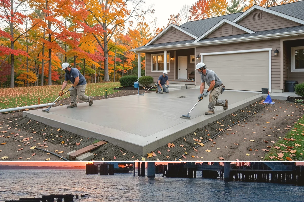 Polished Concrete Flooring in Edmonds, Snohomish County, WA - Polished concrete can be completed any time of year since it is an interior process independent of outdoor weather.