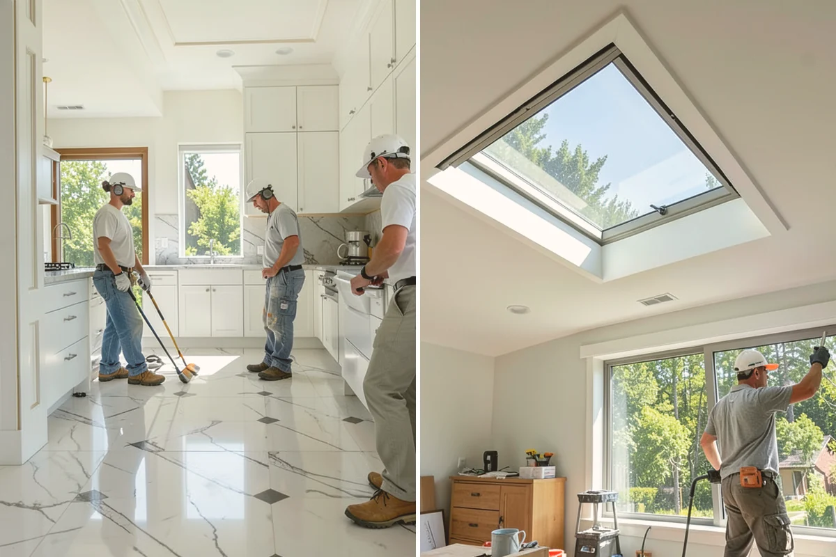 Polished Concrete Flooring in Fife, Pierce County, WA - Repair cracks and prep the slab