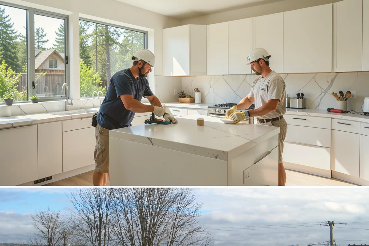 Polished Concrete Flooring in Langley, Island County, WA - Polished concrete can be completed any time of year since it is an interior process independent of outdoor weather.