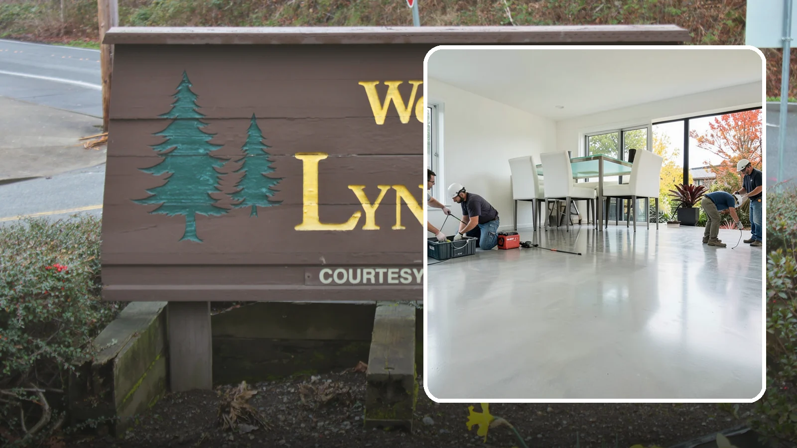 Polished Concrete Flooring in Lynnwood, Snohomish County, WA - Polished concrete flooring that turns a plain slab into a sleek, low-maintenance, modern surface.
