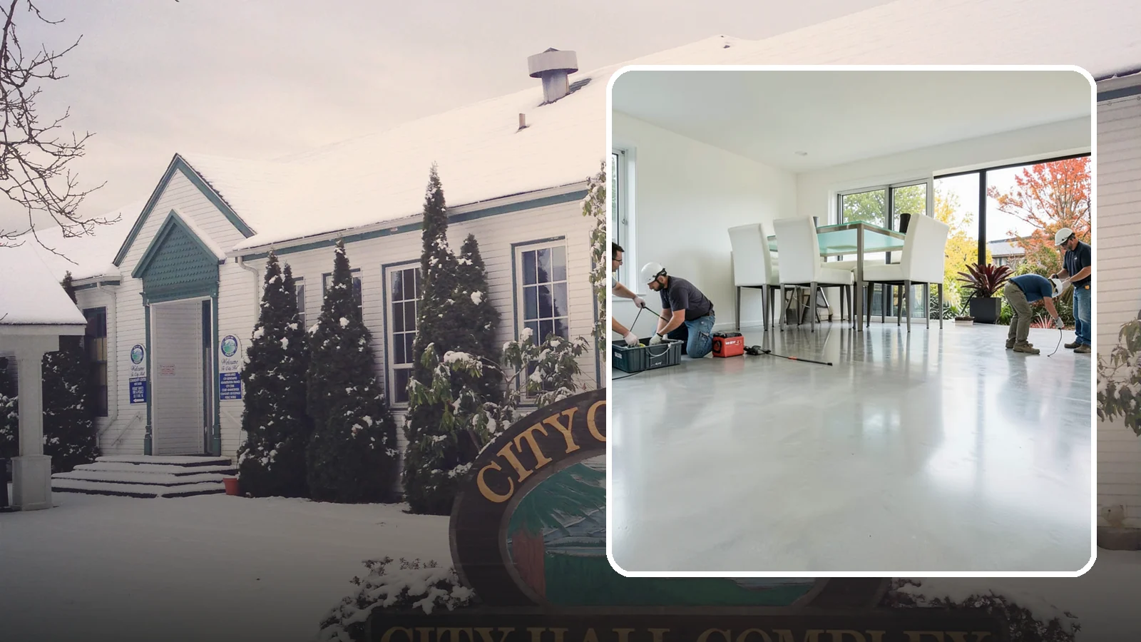 Polished Concrete Flooring in Pacific, King County, WA - Polished concrete flooring that turns a plain slab into a sleek, low-maintenance, modern surface.