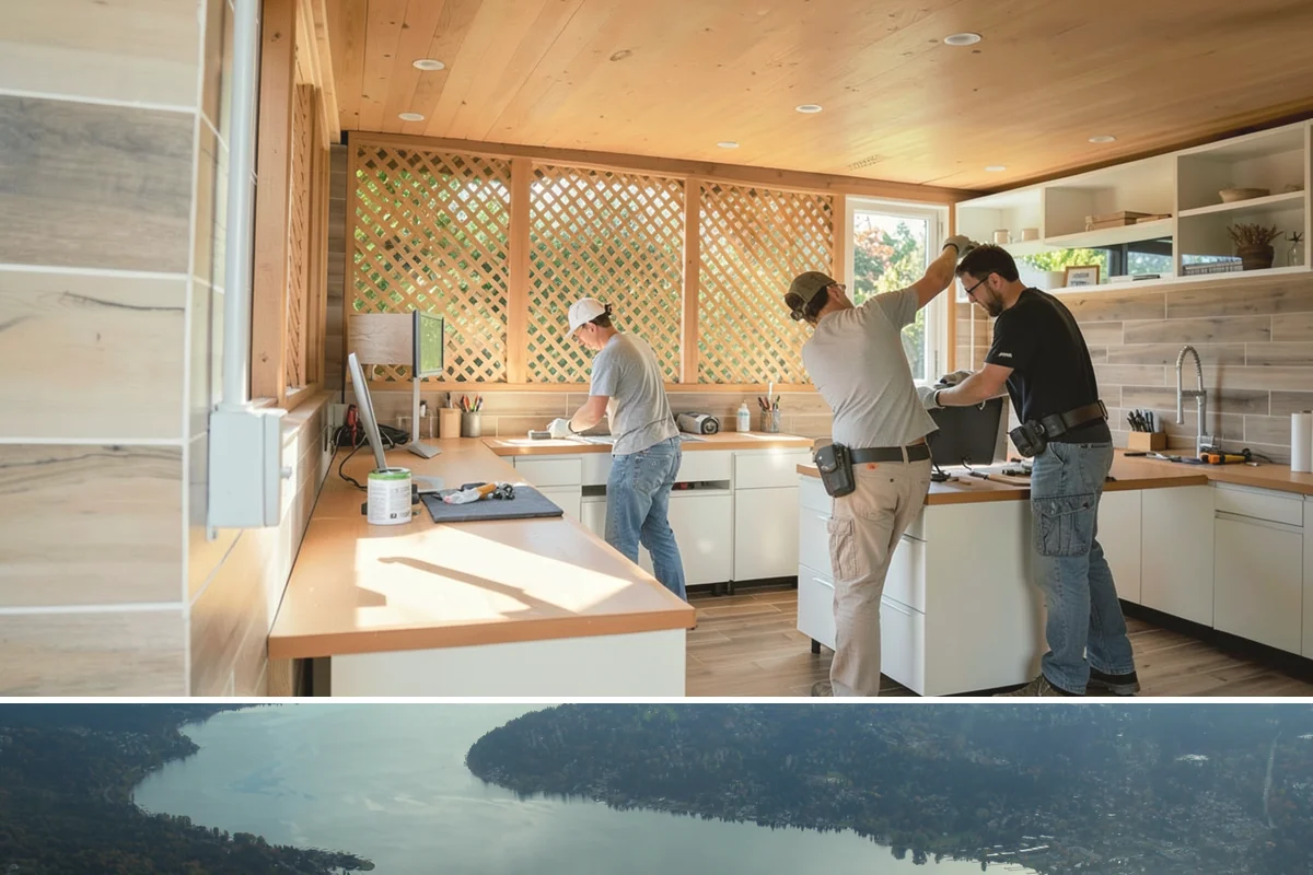 Polished Concrete Flooring in Sammamish, King County, WA - Polished concrete can be completed any time of year since it is an interior process independent of outdoor weather.