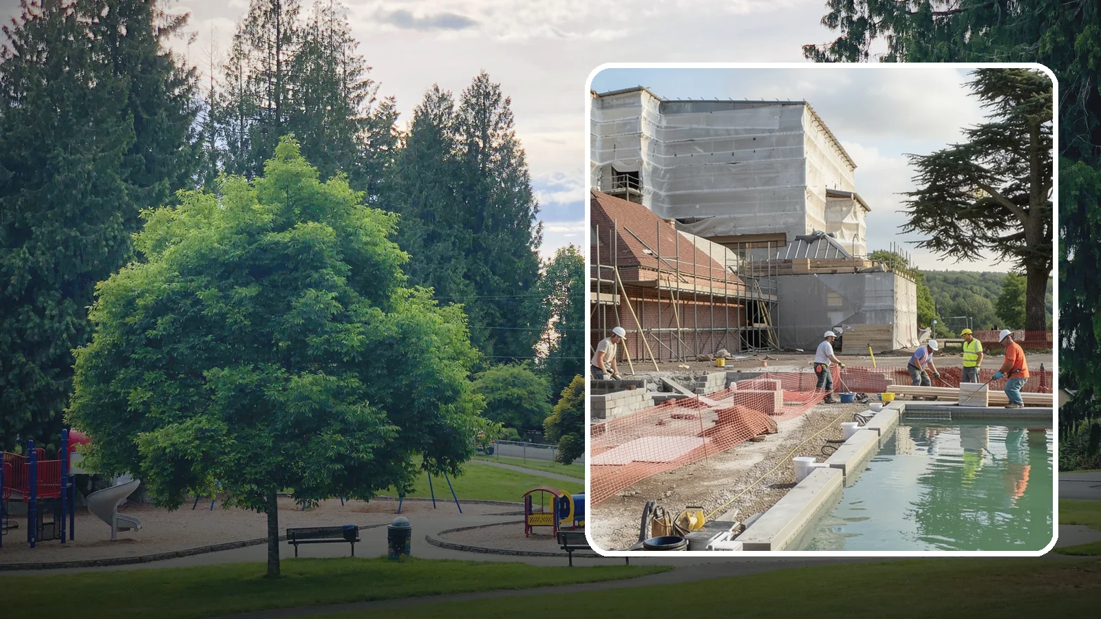 Pool House Construction in Bonney Lake, Pierce County, WA - A custom pool house that adds changing space, storage, and shelter alongside your backyard pool.