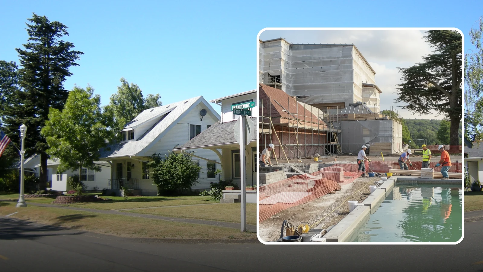 Pool House Construction in DuPont, Pierce County, WA - A custom pool house that adds changing space, storage, and shelter alongside your backyard pool.