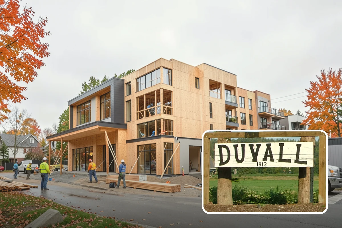 Pool House Construction in Duvall, King County, WA - Adds changing rooms and equipment storage