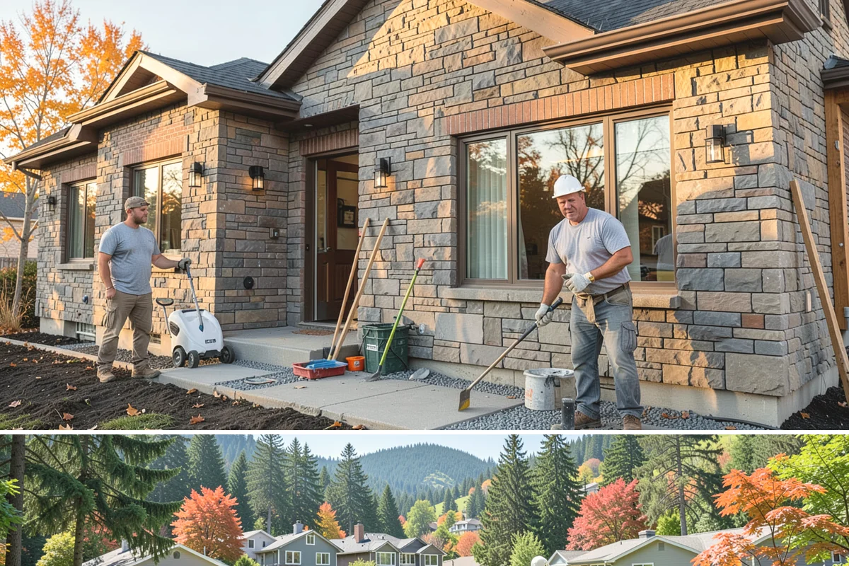 Pool House Construction in Fircrest, Pierce County, WA - Starting in spring keeps framing and roofing dry through the build before winter weather.