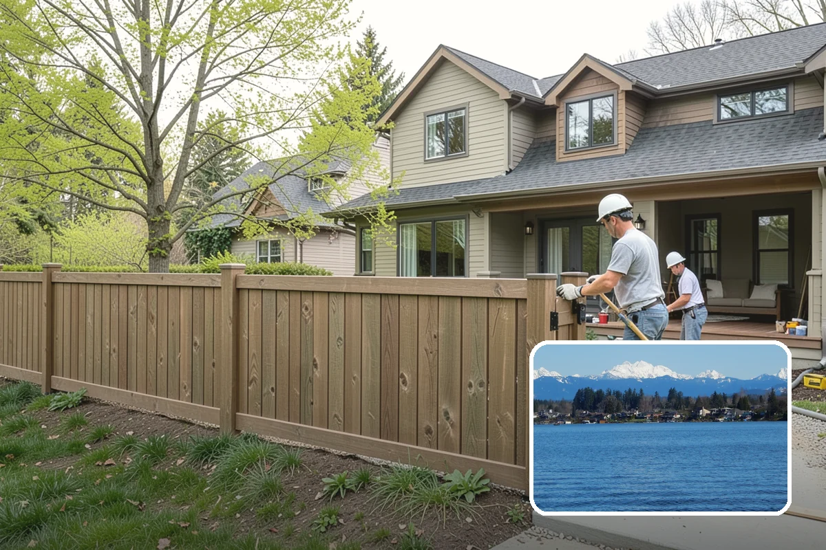 Pool House Construction in Lake Stevens, Snohomish County, WA - Adds changing rooms and equipment storage