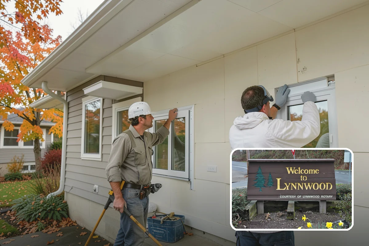 Pool House Construction in Lynnwood, Snohomish County, WA - Adds changing rooms and equipment storage