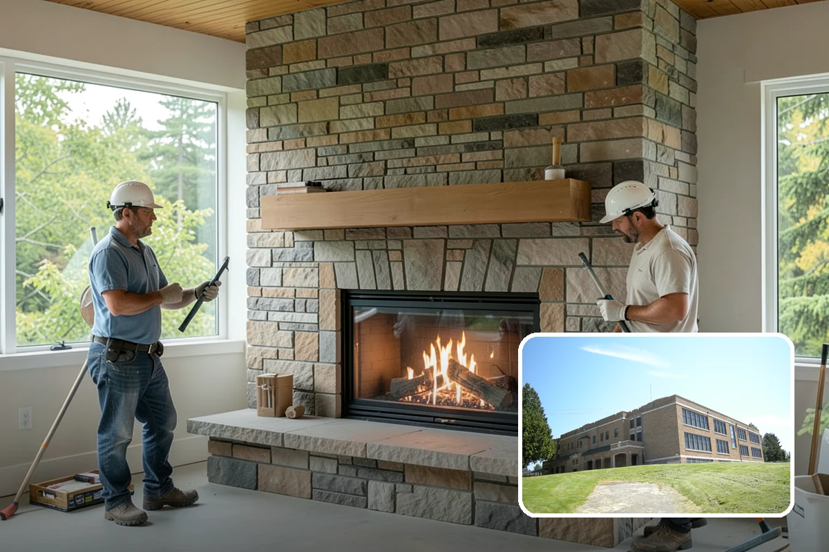 Pool House Construction in Maple Valley, King County, WA - Adds changing rooms and equipment storage
