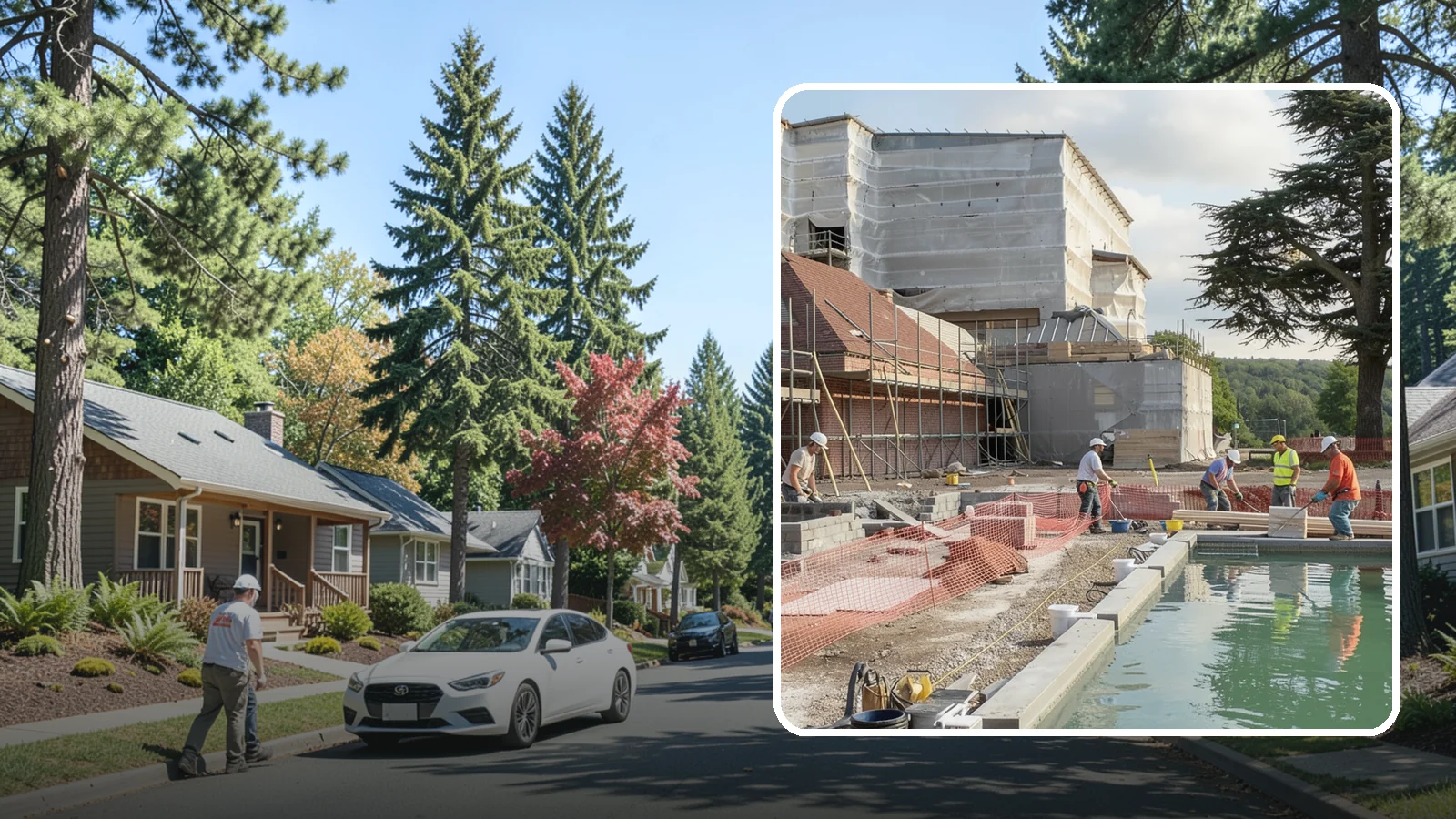 Pool House Construction in Orting, Pierce County, WA - A custom pool house that adds changing space, storage, and shelter alongside your backyard pool.