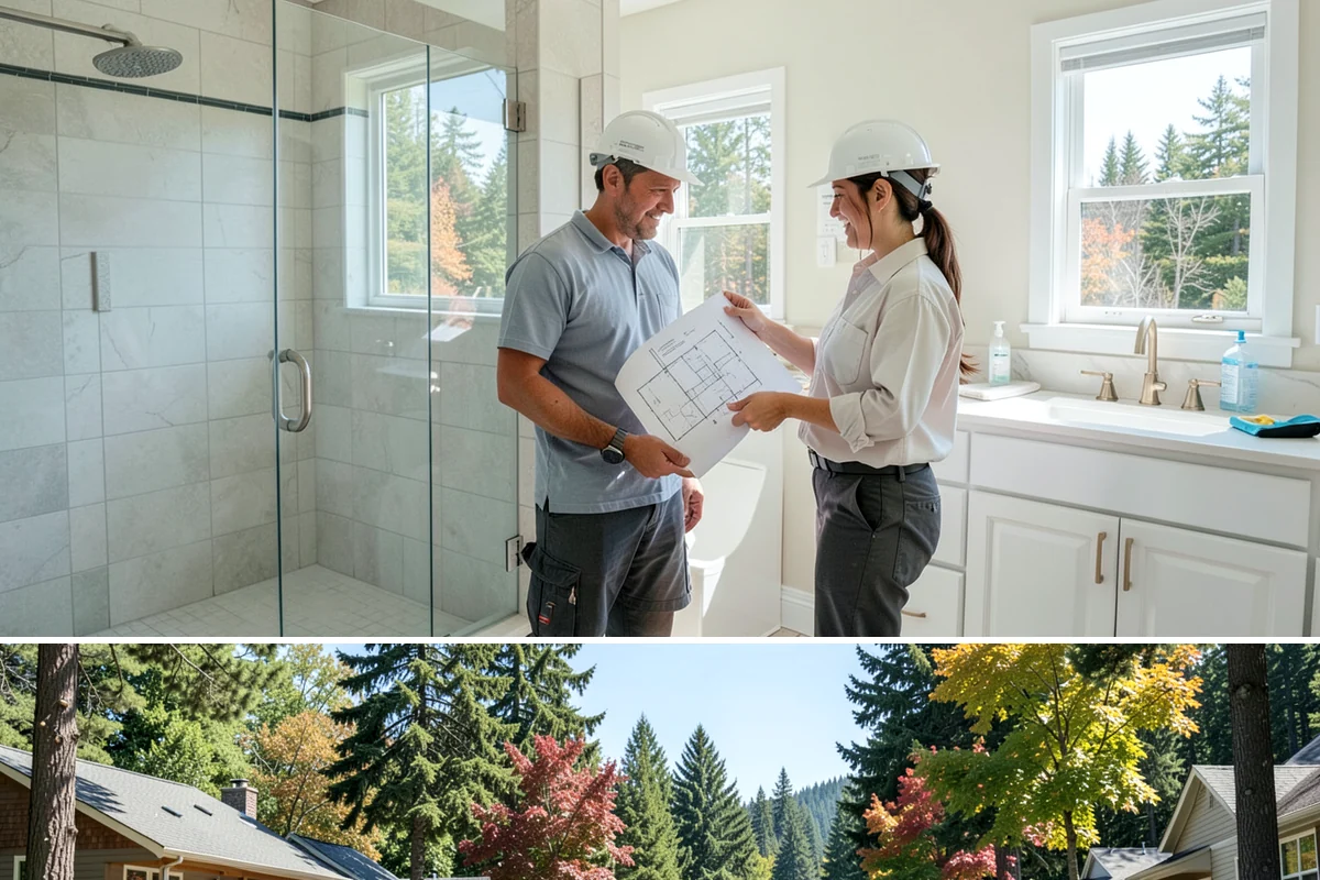 Pool House Construction in Orting, Pierce County, WA - Starting in spring keeps framing and roofing dry through the build before winter weather.