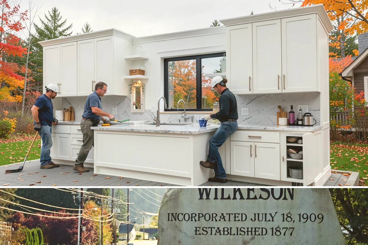 Pool House Construction in Wilkeson, Pierce County, WA - Starting in spring keeps framing and roofing dry through the build before winter weather.