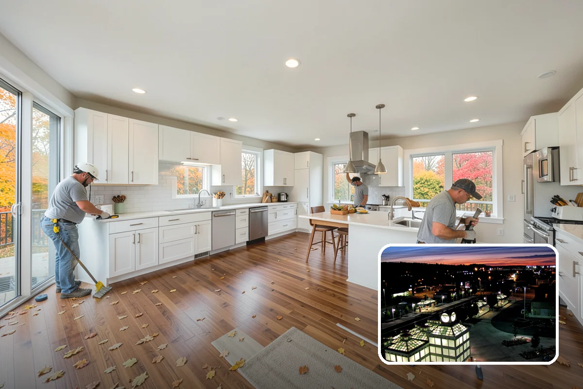 Popcorn Ceiling Removal in Auburn, King County, WA - A smooth, updated ceiling that modernizes the room