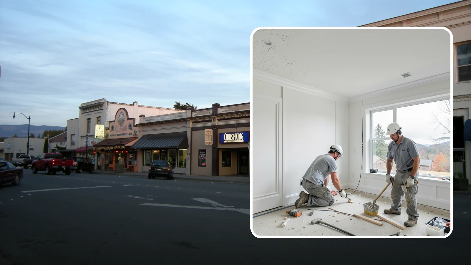 Popcorn Ceiling Removal in Burlington, Skagit County, WA - Popcorn ceiling removal strips dated texture and leaves a smooth, modern overhead finish.