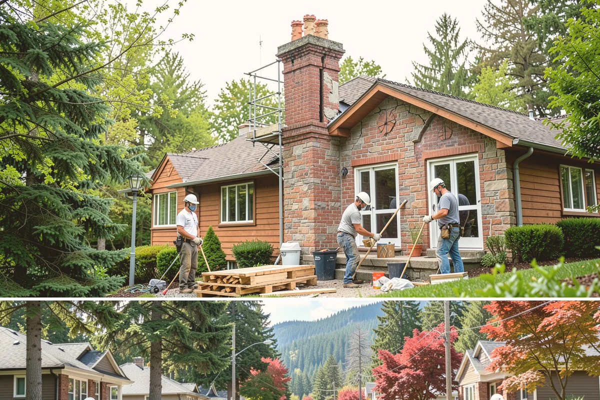 Popcorn Ceiling Removal in Hunts Point, King County, WA - Popcorn removal is interior work you can complete in any season, making it ideal for rainy-day projects.