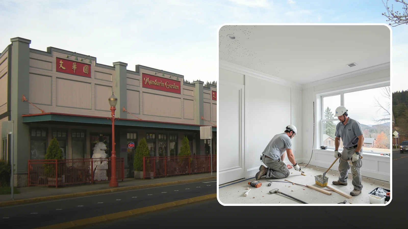 Popcorn Ceiling Removal in Issaquah, King County, WA - Popcorn ceiling removal strips dated texture and leaves a smooth, modern overhead finish.