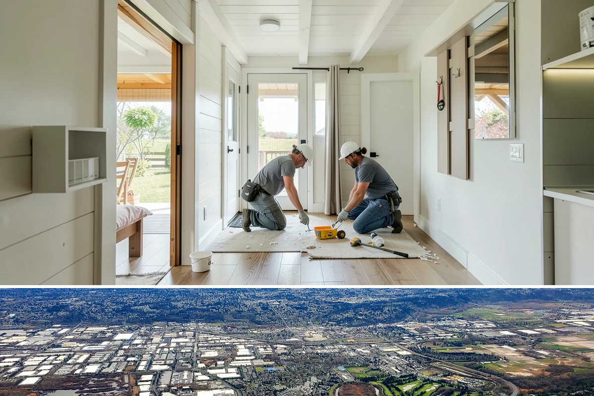 Popcorn Ceiling Removal in Kent, King County, WA - Popcorn removal is interior work you can complete in any season, making it ideal for rainy-day projects.