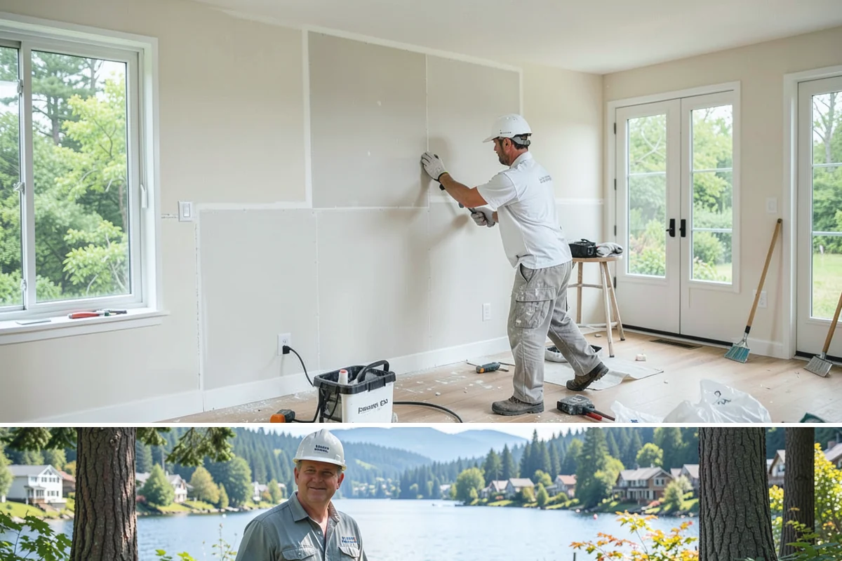 Popcorn Ceiling Removal in Milton, King County, WA - Popcorn removal is interior work you can complete in any season, making it ideal for rainy-day projects.