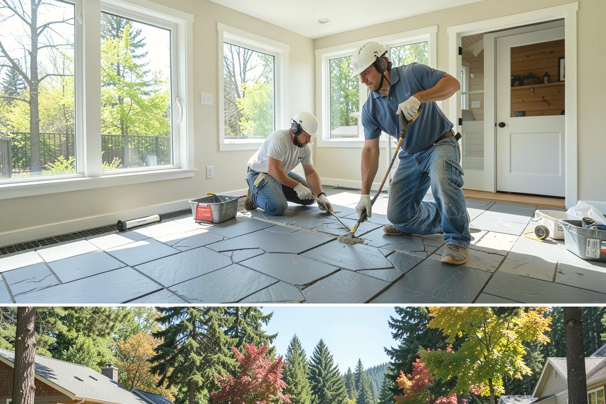 Popcorn Ceiling Removal in Orting, Pierce County, WA - Popcorn removal is interior work you can complete in any season, making it ideal for rainy-day projects.