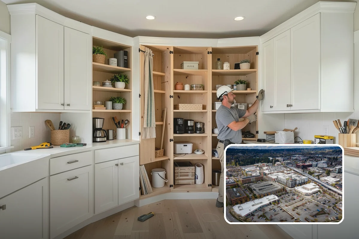 Popcorn Ceiling Removal in Redmond, King County, WA - A smooth, updated ceiling that modernizes the room