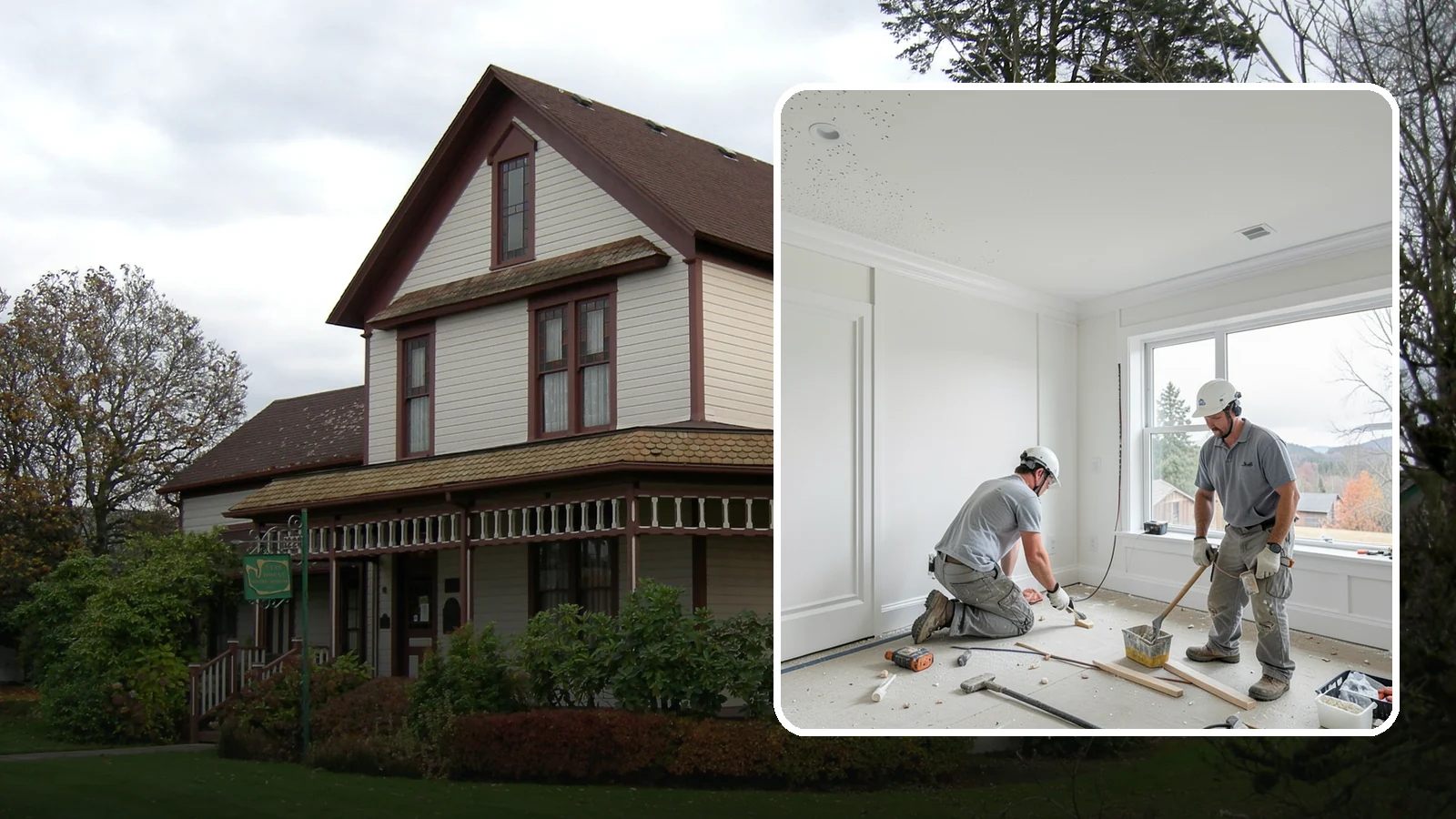Popcorn Ceiling Removal in Sumner, Pierce County, WA - Popcorn ceiling removal strips dated texture and leaves a smooth, modern overhead finish.