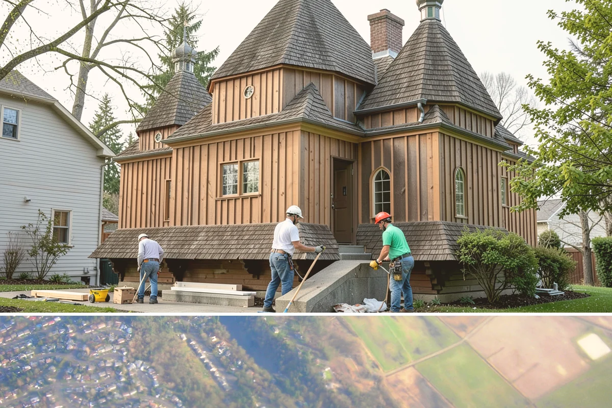 Porcelain Countertop Installation in Algona, King County, WA - Porcelain countertops install indoors year-round, so PNW rain never affects the schedule.