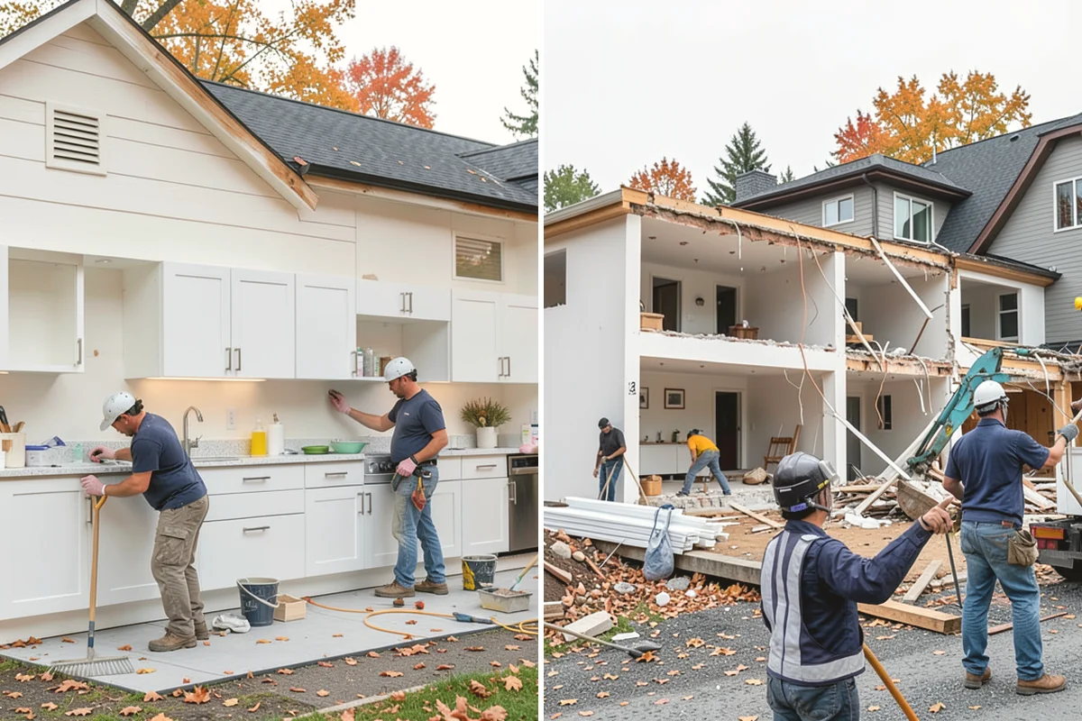Porcelain Countertop Installation in Burlington, Skagit County, WA - Select porcelain slab and finish