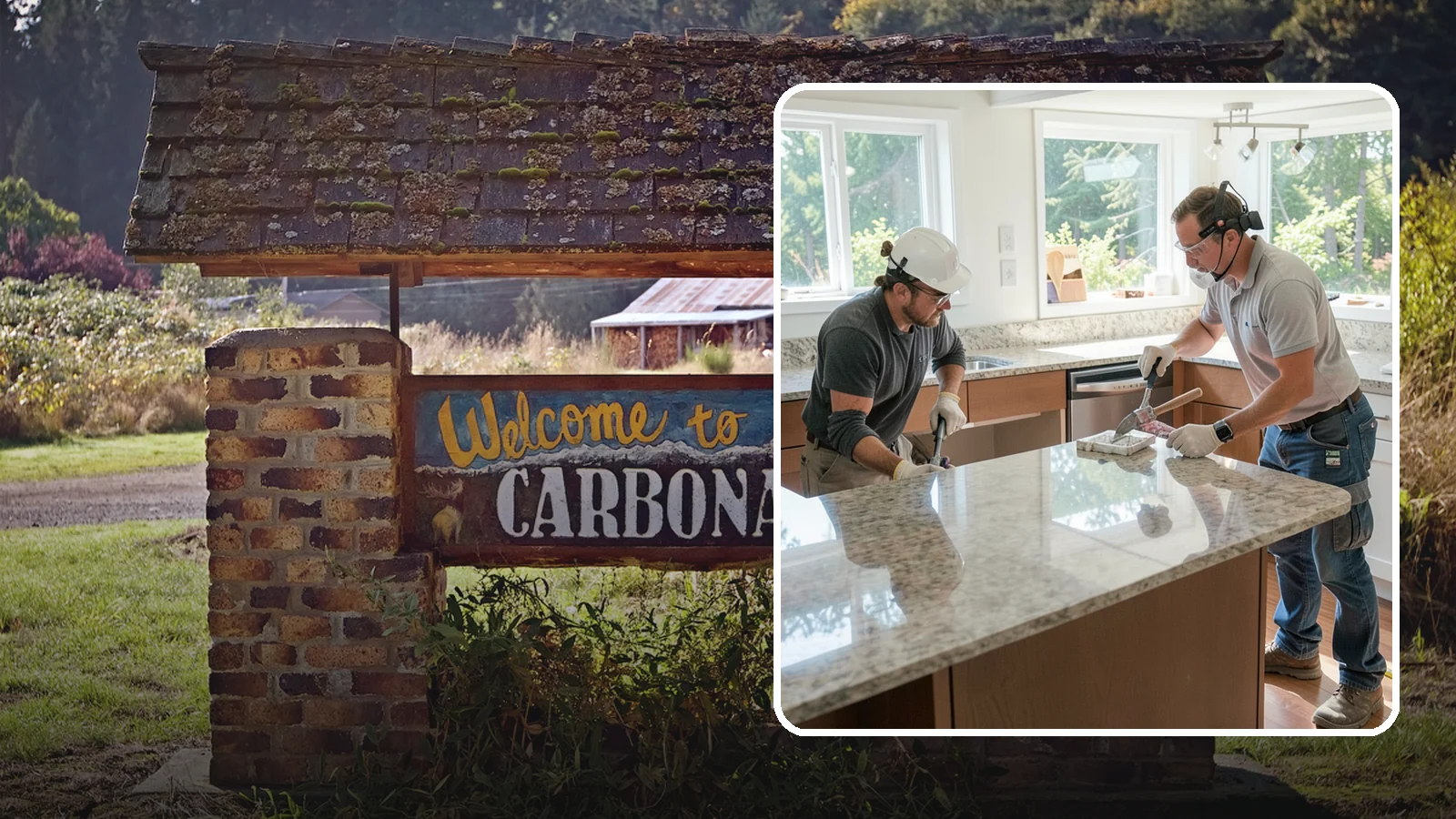 Porcelain Countertop Installation in Carbonado, Pierce County, WA - Ultra-durable porcelain countertop installation with slim profiles, heat resistance, and highly realistic stone looks.