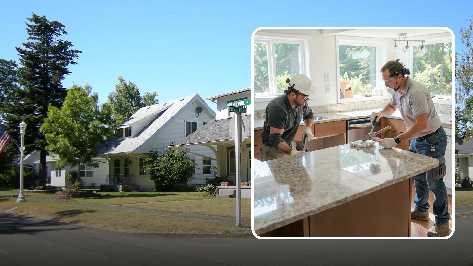 Porcelain Countertop Installation in DuPont, Pierce County, WA - Ultra-durable porcelain countertop installation with slim profiles, heat resistance, and highly realistic stone looks.