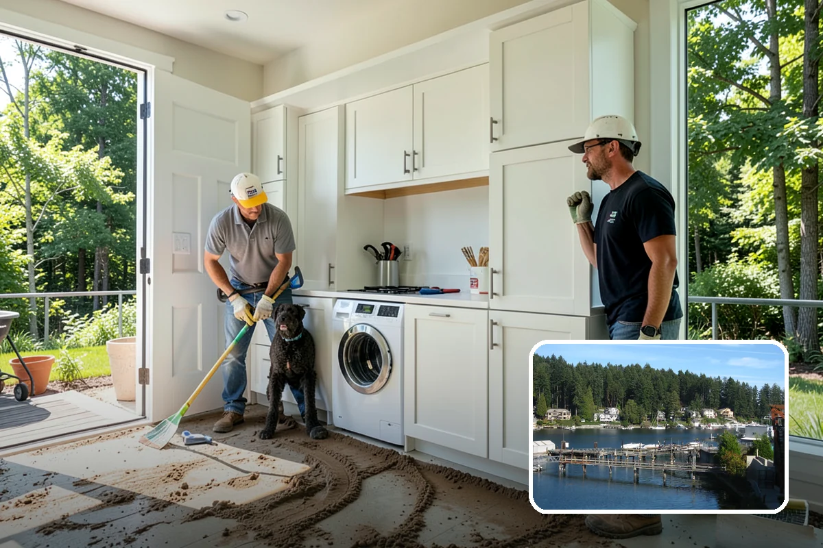 Porcelain Countertop Installation in Gig Harbor, Pierce County, WA - Extremely hard, scratch-resistant surface