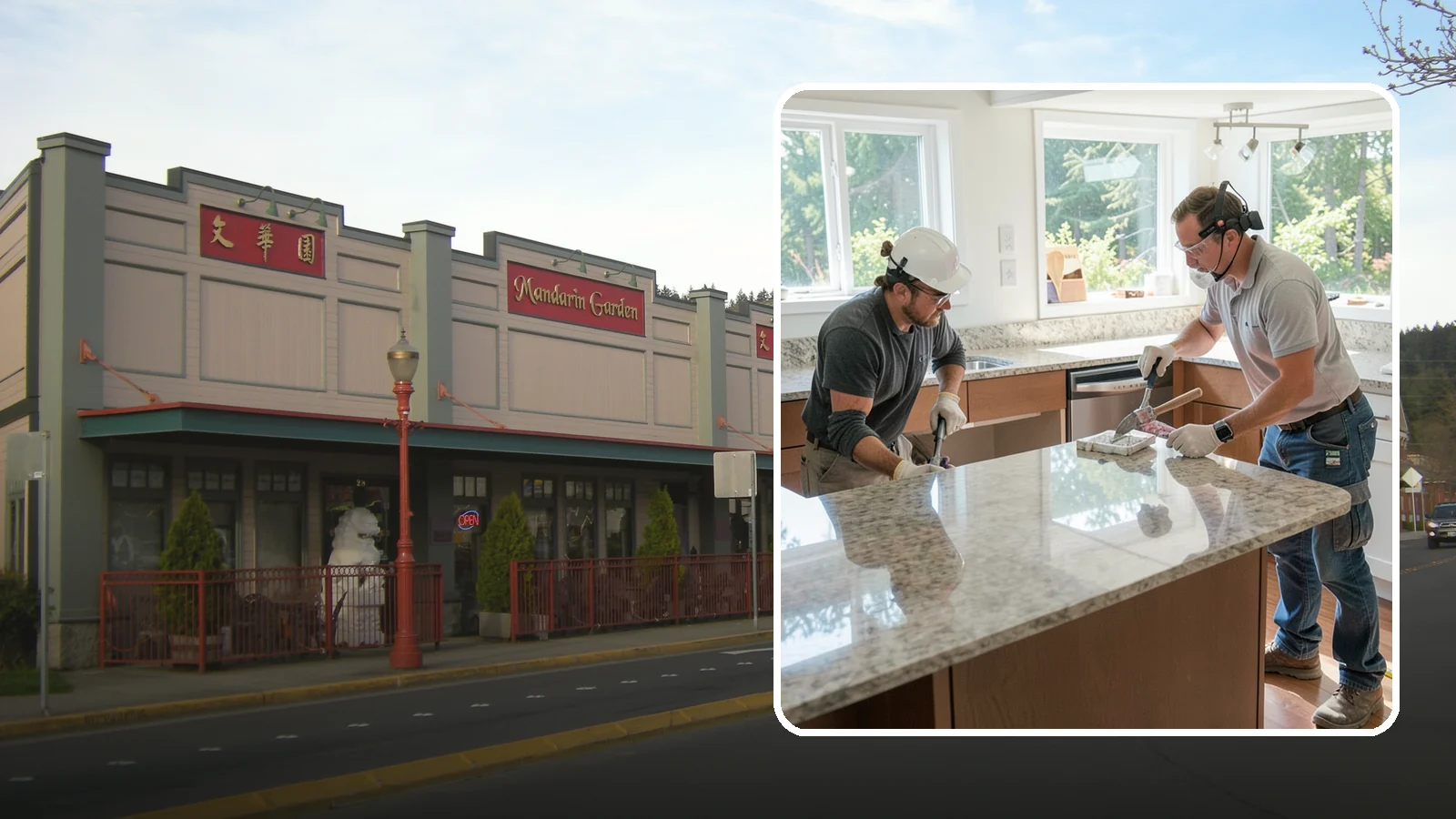 Porcelain Countertop Installation in Issaquah, King County, WA - Ultra-durable porcelain countertop installation with slim profiles, heat resistance, and highly realistic stone looks.