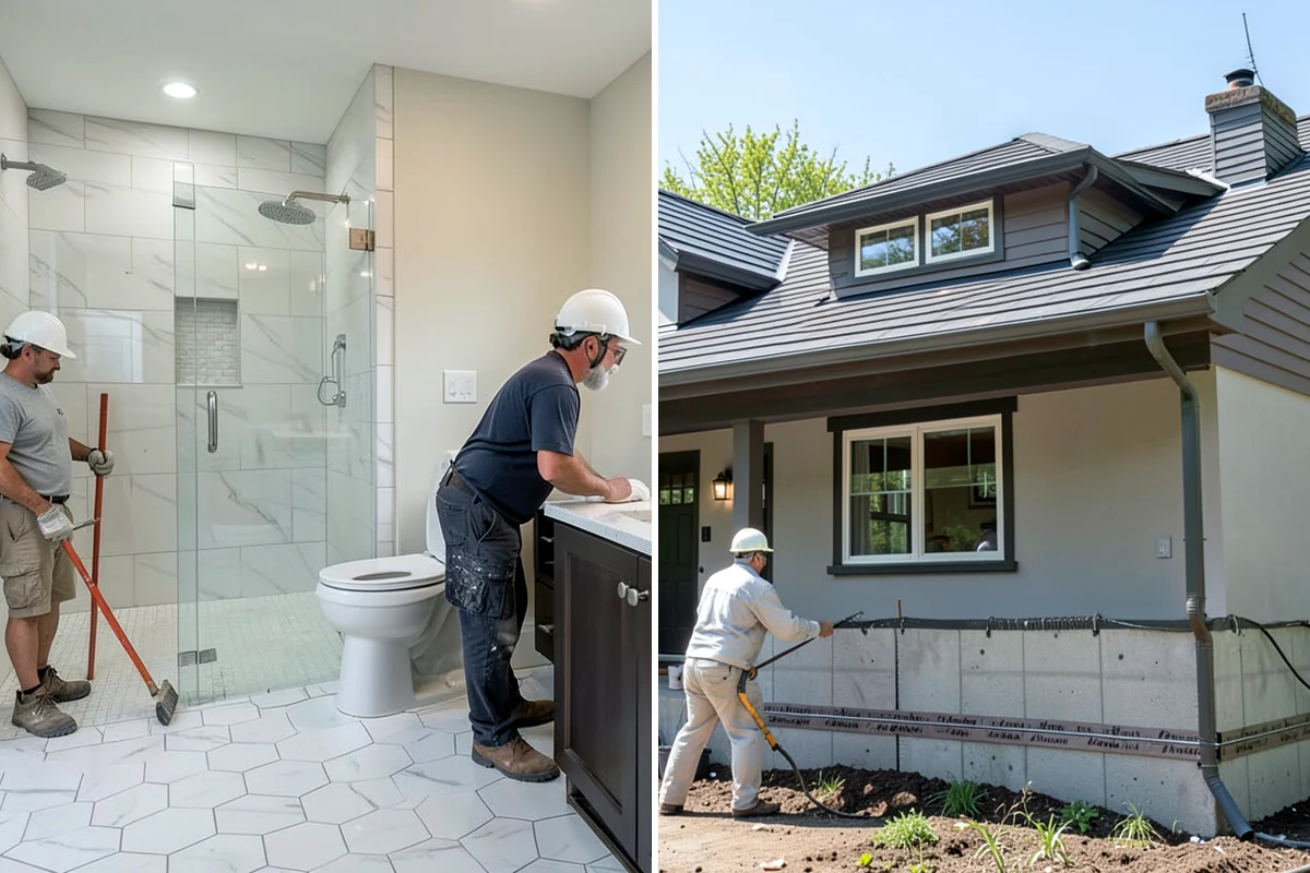 Porcelain Countertop Installation in Maple Valley, King County, WA - Select porcelain slab and finish