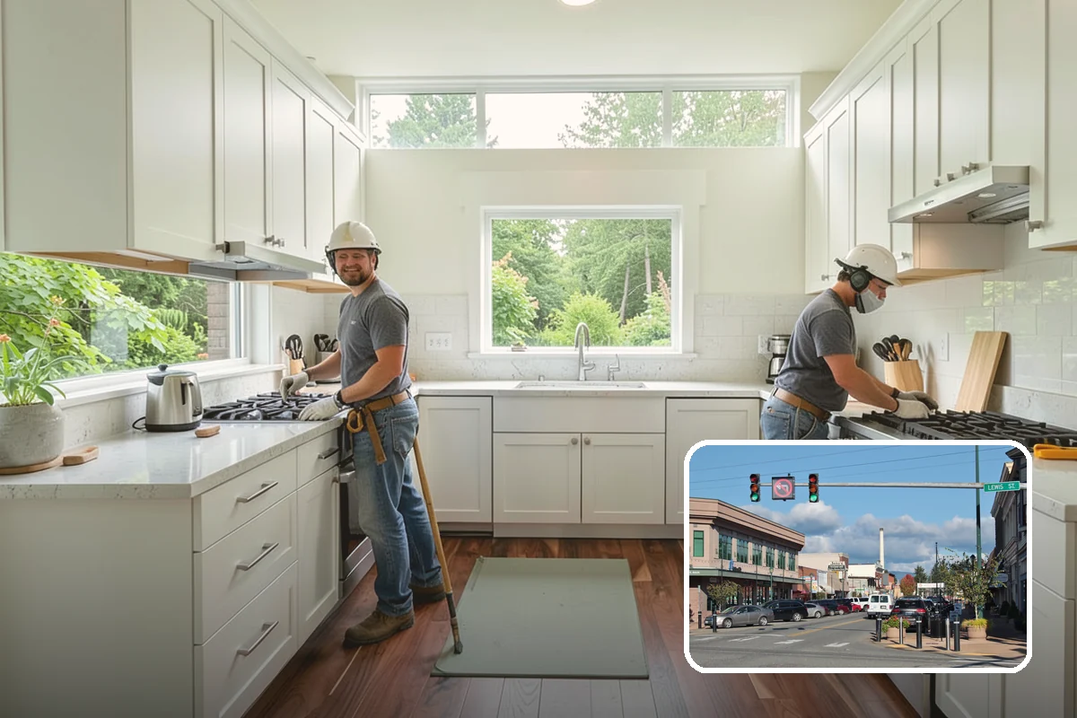 Porcelain Countertop Installation in Monroe, Snohomish County, WA - Extremely hard, scratch-resistant surface
