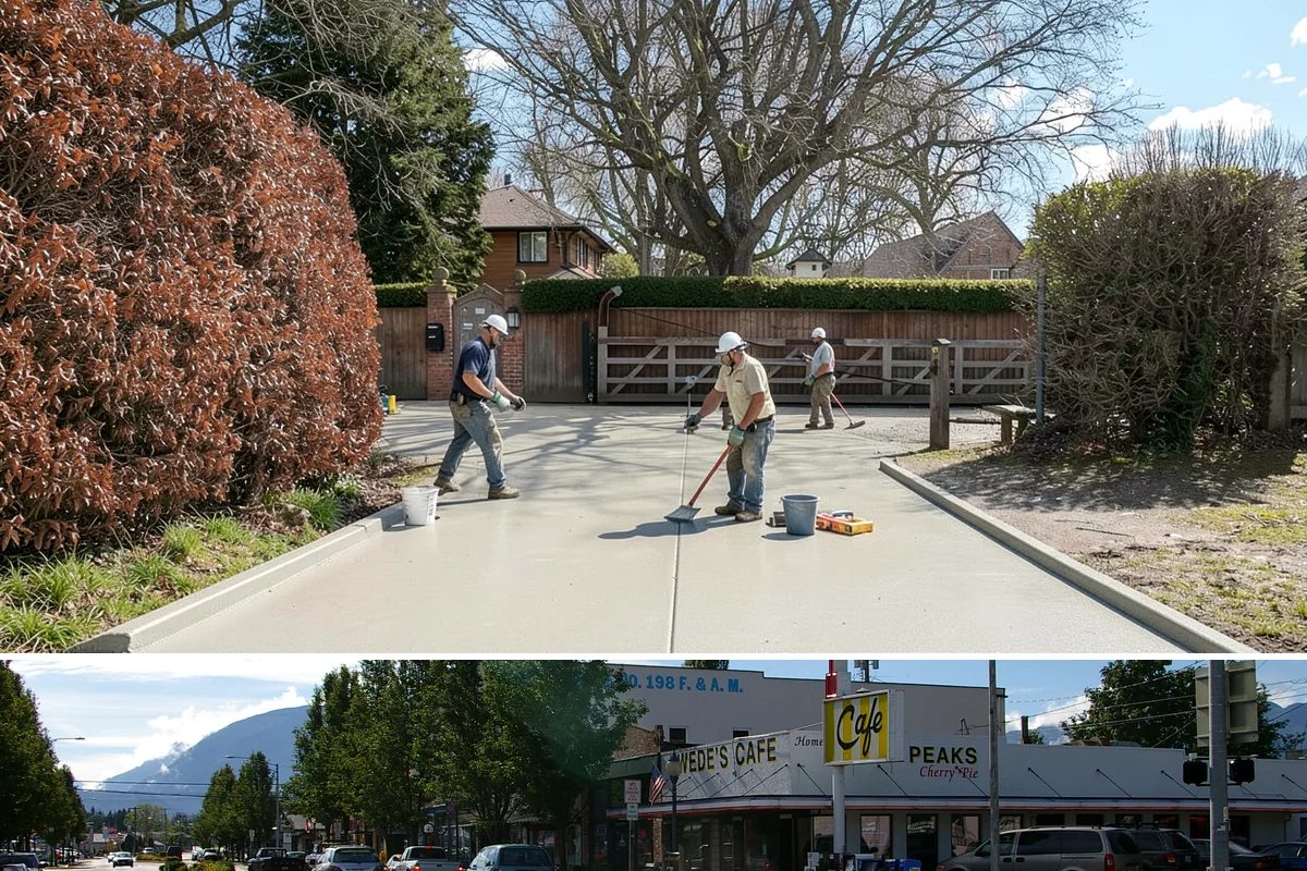 Porcelain Countertop Installation in North Bend, King County, WA - Porcelain countertops install indoors year-round, so PNW rain never affects the schedule.