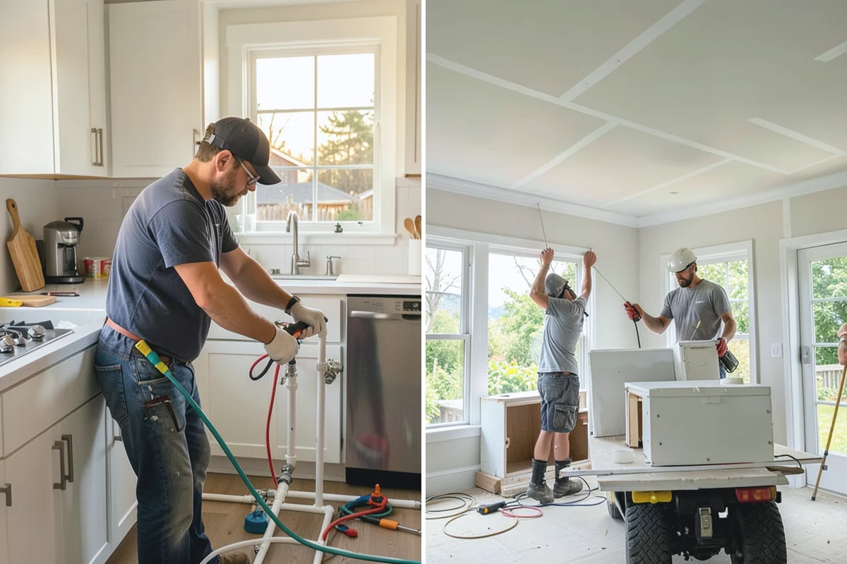 Porcelain Countertop Installation in Redmond, King County, WA - Select porcelain slab and finish
