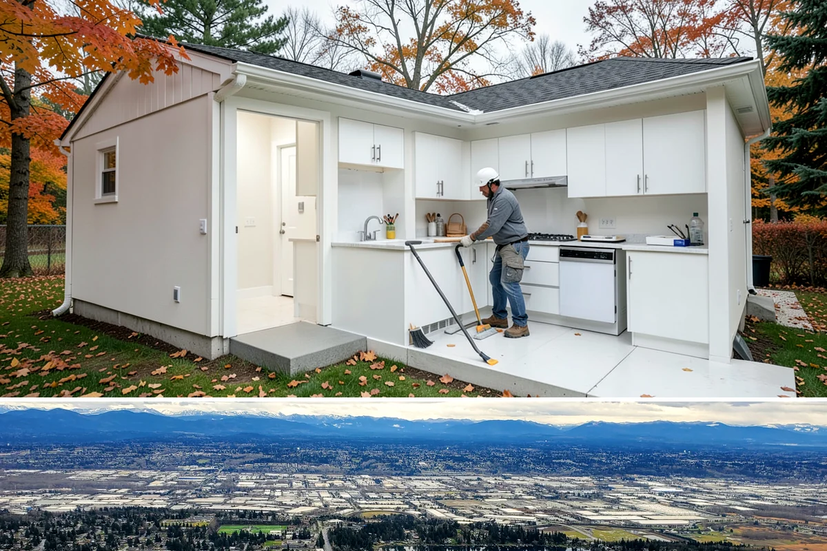 Porcelain Countertop Installation in SeaTac, King County, WA - Porcelain countertops install indoors year-round, so PNW rain never affects the schedule.