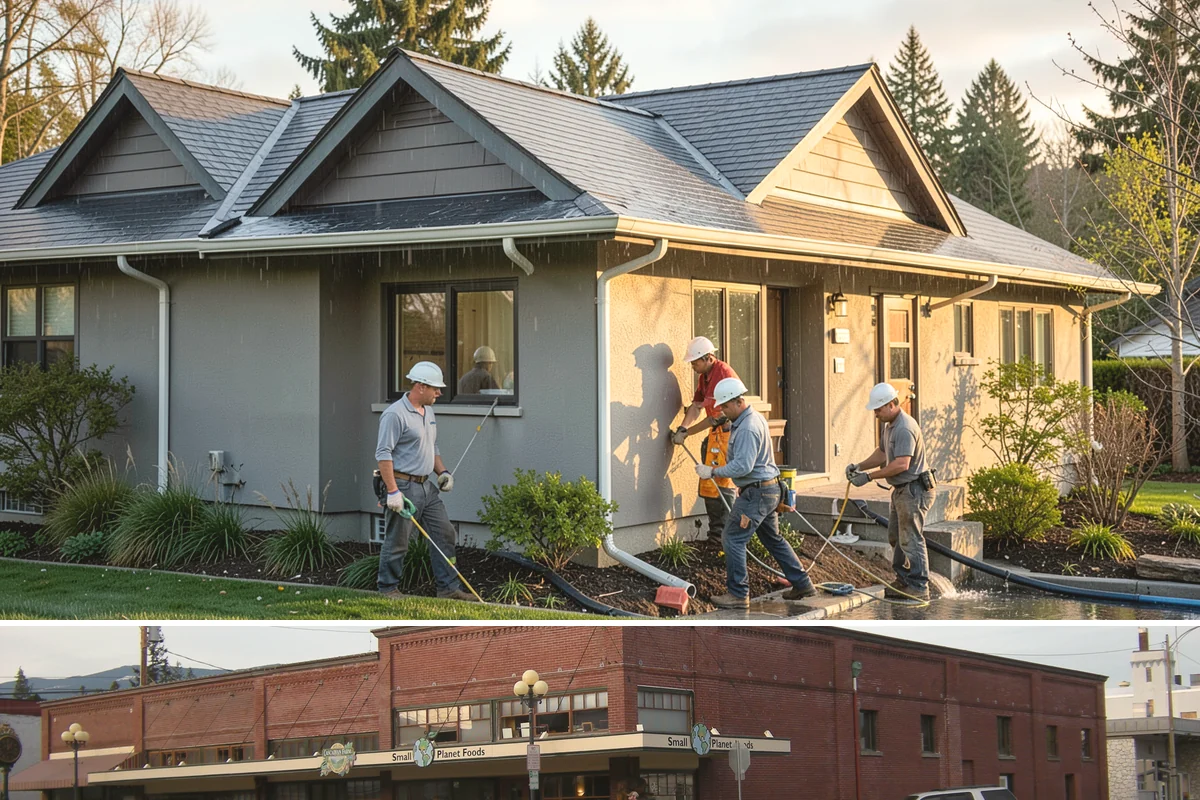 Porcelain Countertop Installation in Sedro-Woolley, Skagit County, WA - Porcelain countertops install indoors year-round, so PNW rain never affects the schedule.