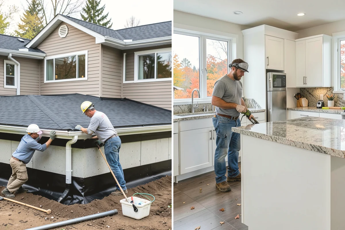 Porcelain Countertop Installation in Steilacoom, Pierce County, WA - Select porcelain slab and finish
