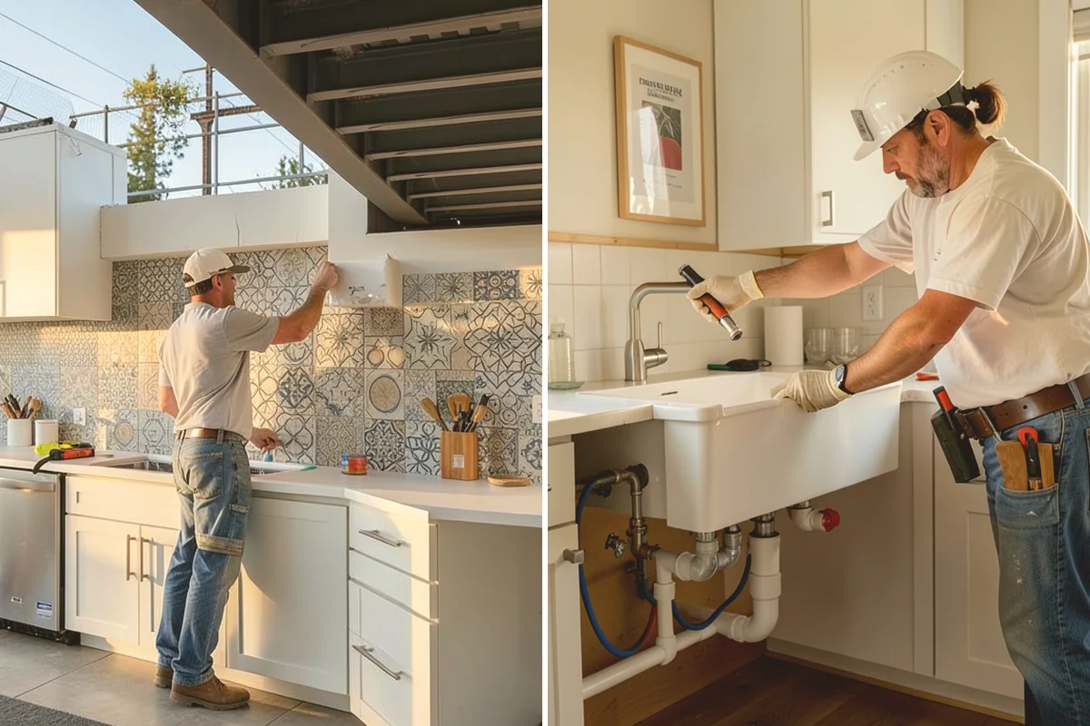 Porcelain Tile Flooring in Algona, King County, WA - Assess and prepare a rigid substrate