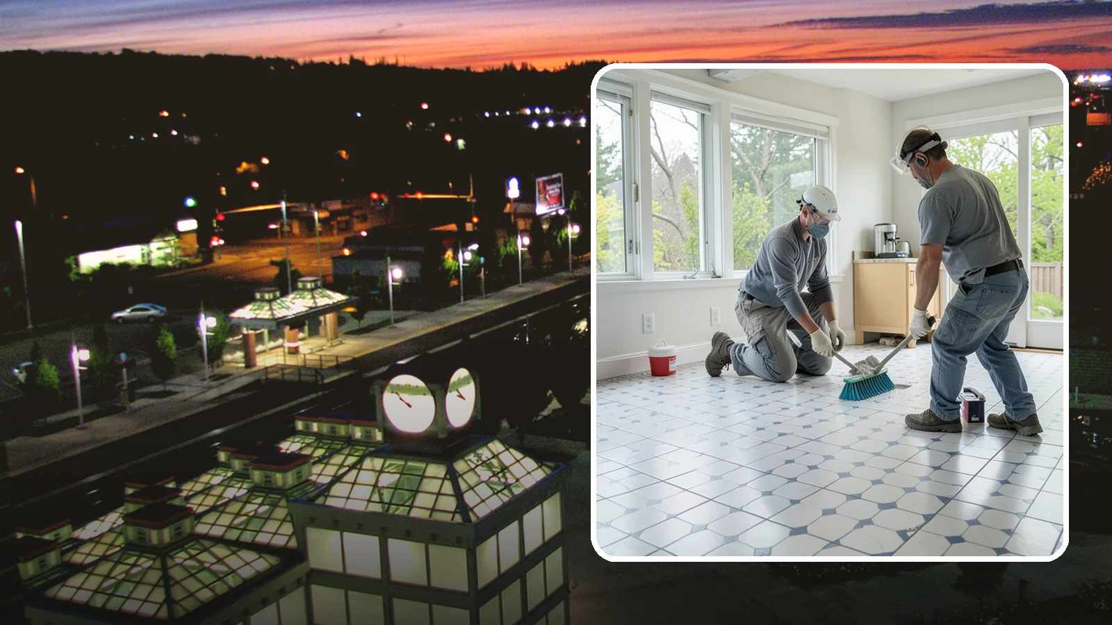 Porcelain Tile Flooring in Auburn, King County, WA - Dense, water-resistant porcelain tile flooring engineered for the toughest and wettest spaces in your home.