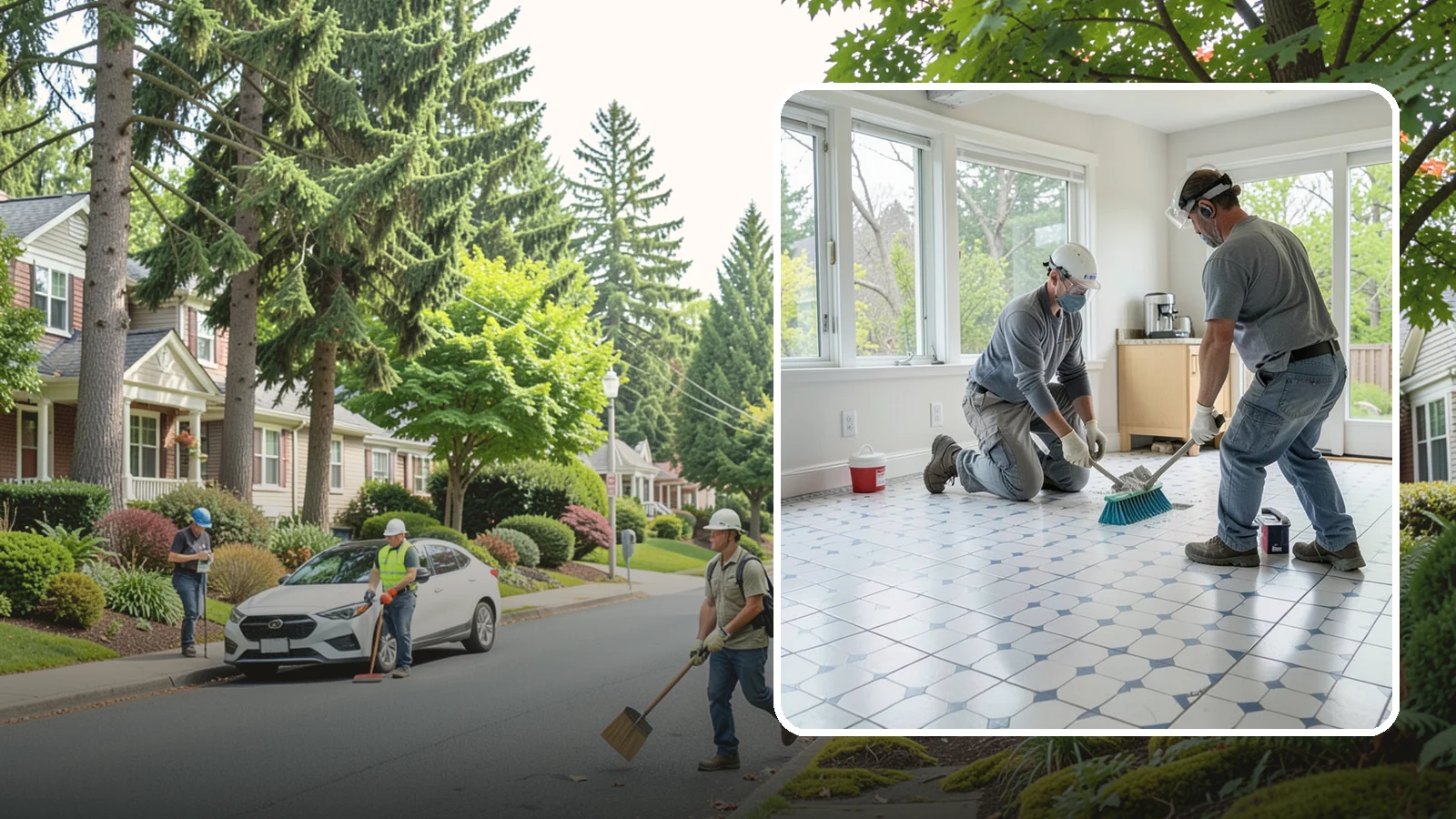 Porcelain Tile Flooring in Beaux Arts Village, King County, WA - Dense, water-resistant porcelain tile flooring engineered for the toughest and wettest spaces in your home.