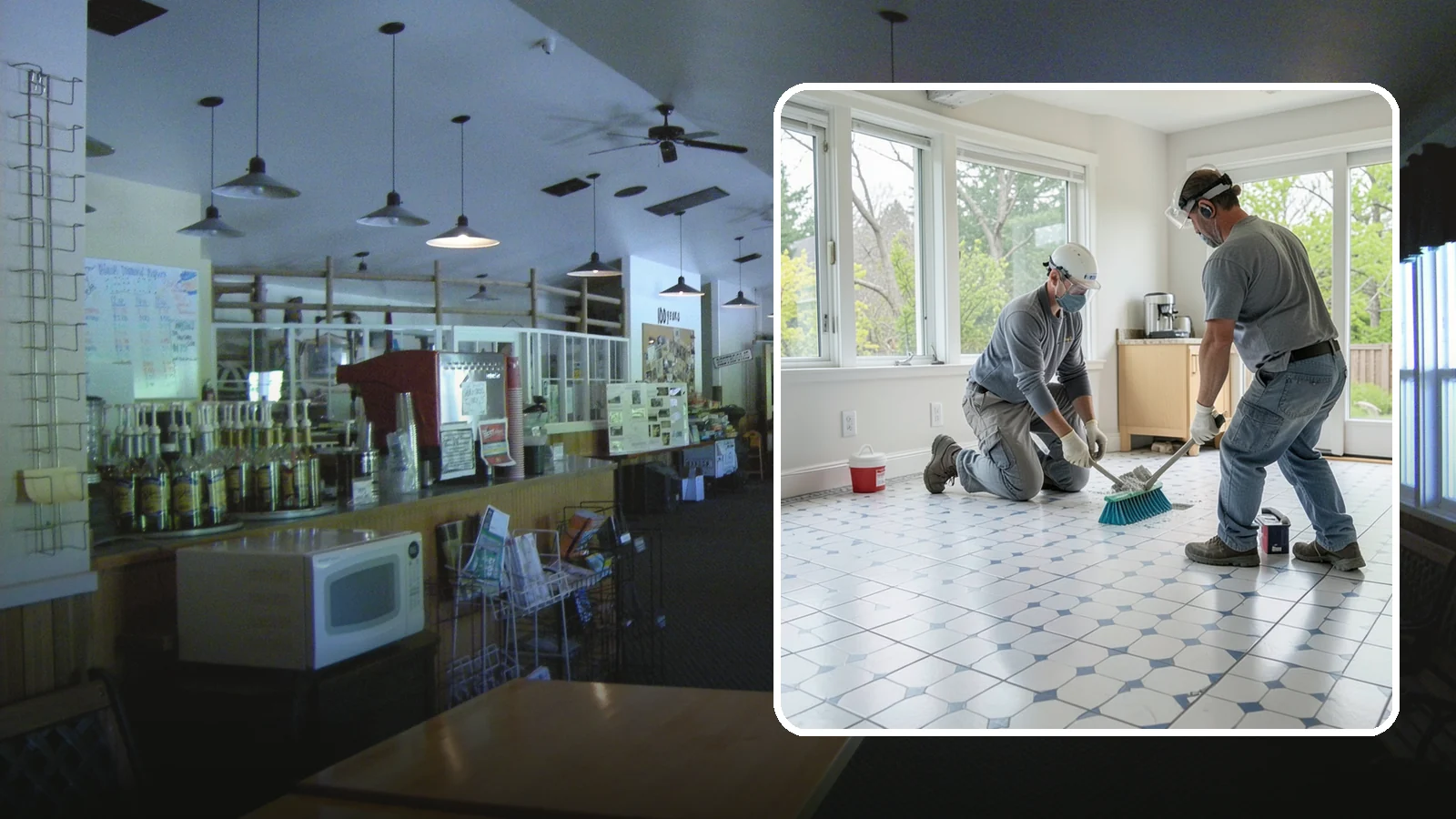 Porcelain Tile Flooring in Black Diamond, King County, WA - Dense, water-resistant porcelain tile flooring engineered for the toughest and wettest spaces in your home.