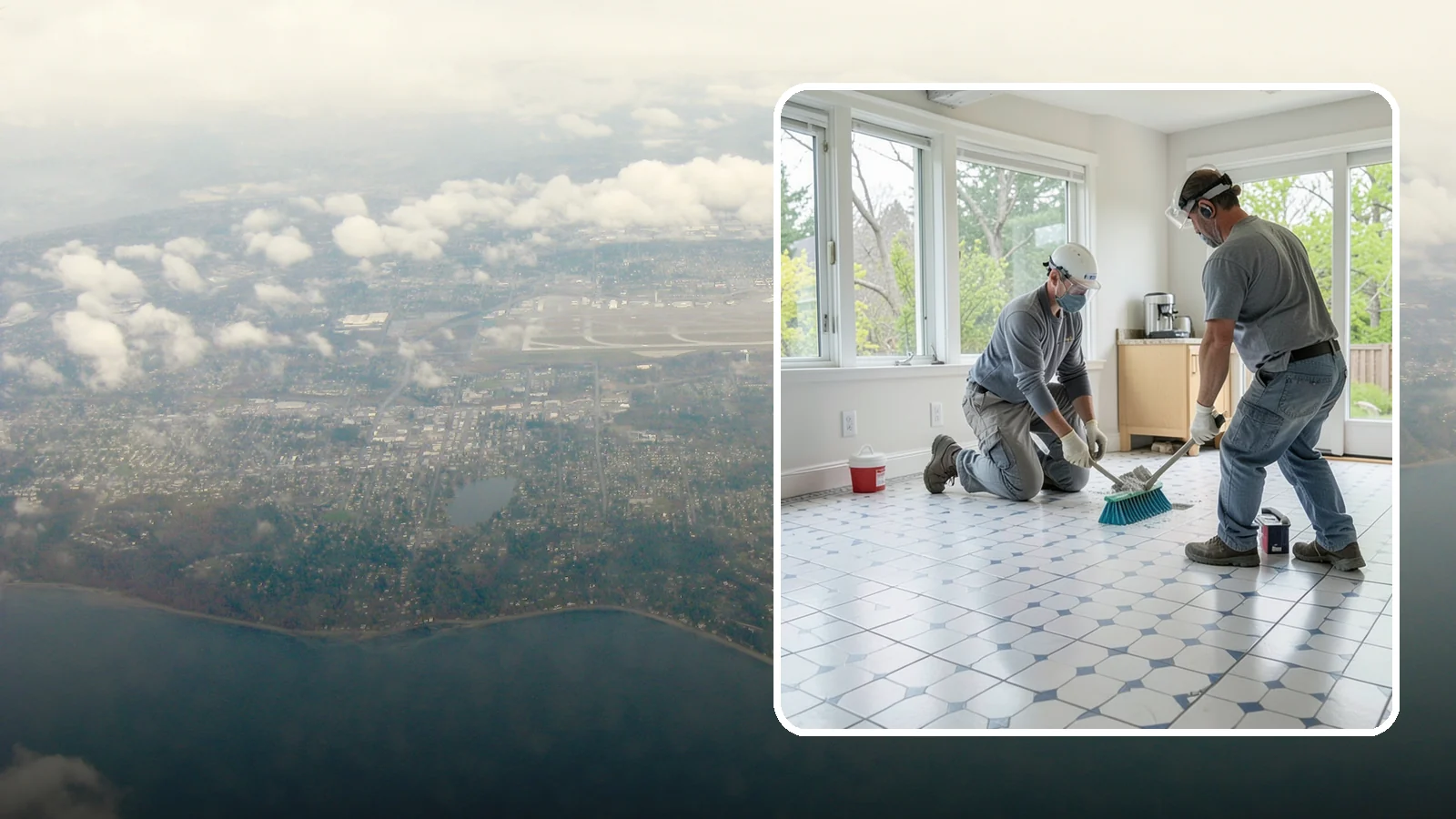Porcelain Tile Flooring in Burien, King County, WA - Dense, water-resistant porcelain tile flooring engineered for the toughest and wettest spaces in your home.